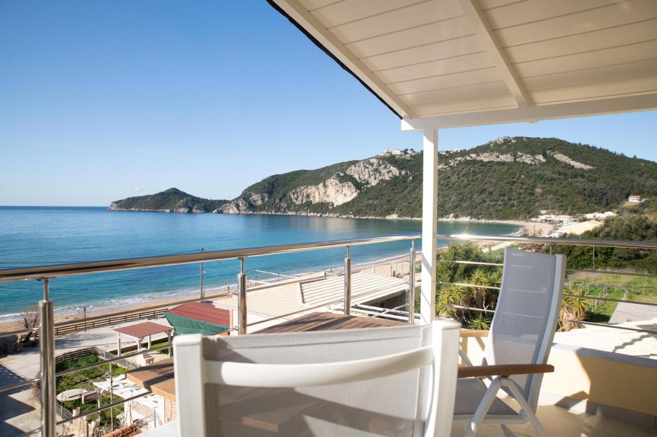 Blue Heaven Apartments Agios Georgios Pagon Exterior foto